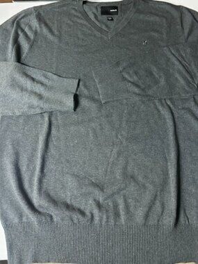 Hurley XXXL V-Neck Men's Gray Sweater Super Nice 3XL